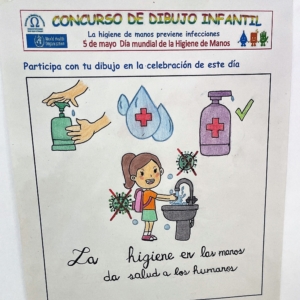 Dibujos ganadores del concurso de dibujo infantil sobre higiene de manos realizados por menores de entre 4 y 15 años