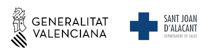 Departamento de Salud Alicante – Sant Joan D'Alacant Logo